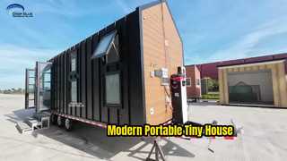 Xem Bộ dụng cụ nhà nhỏ Prefab tại US/AS có đoạn giới thiệu dành cho cắm trại/khu nghỉ dưỡng